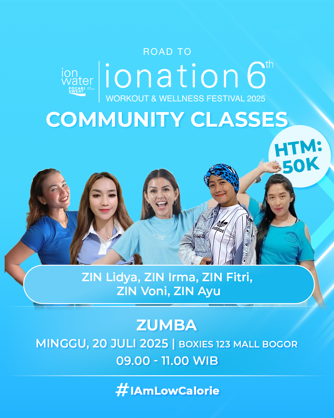 COMMUNITY ATTACK - ZUMBA PARTY WITH ZIN LIDYA