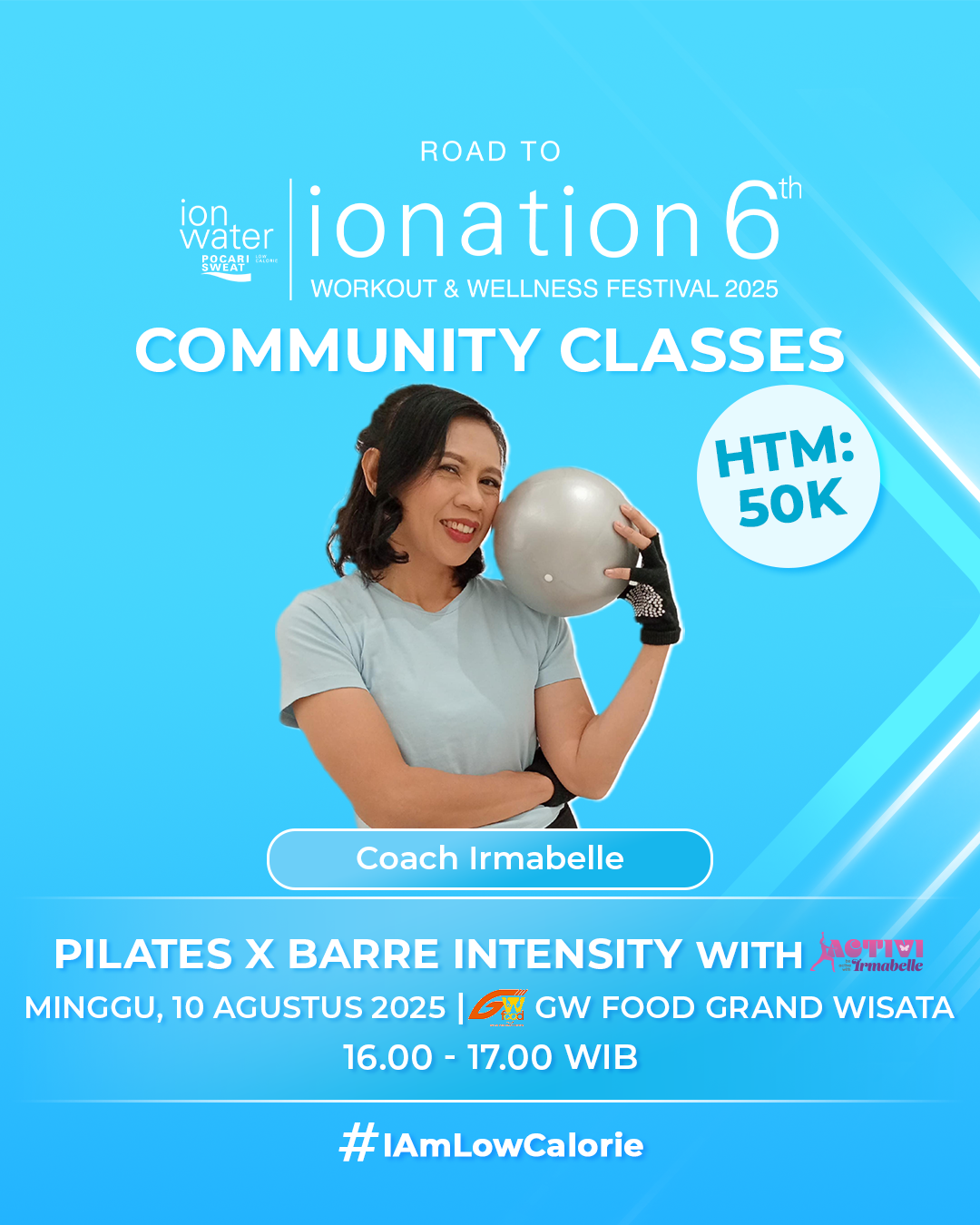 COMMUNITY ATTACK - PILATES X BARRE INTENSITY WITH ACTIVI