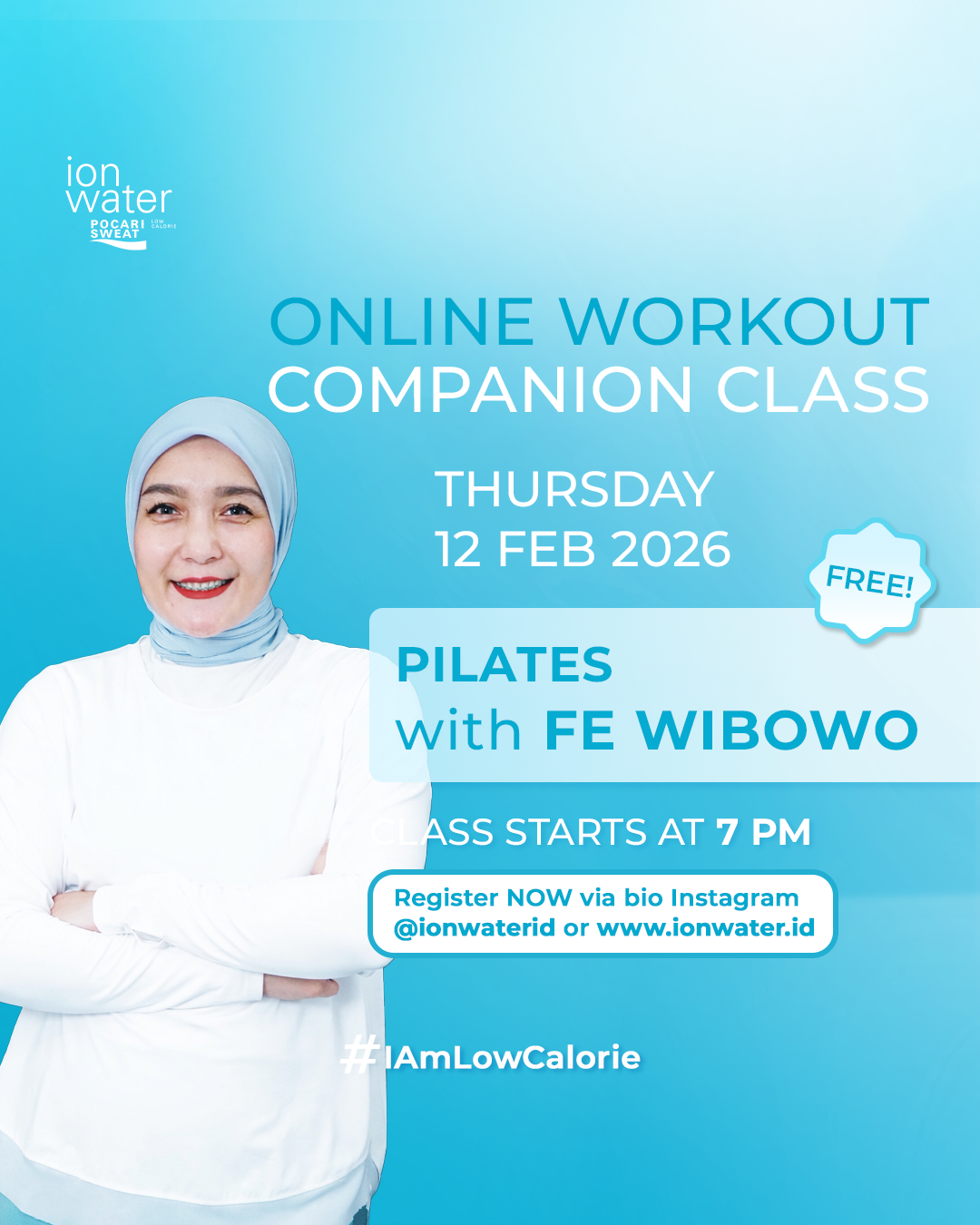 ONLINE WORKOUT CLASS - PILATES