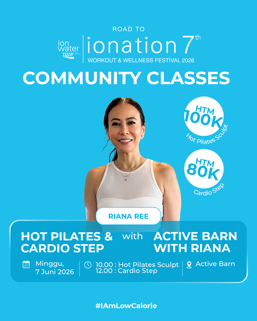 CARDIO STEP WITH RIANA REE - COMMUNITY ATTACK ROAD TO IONATION 2026