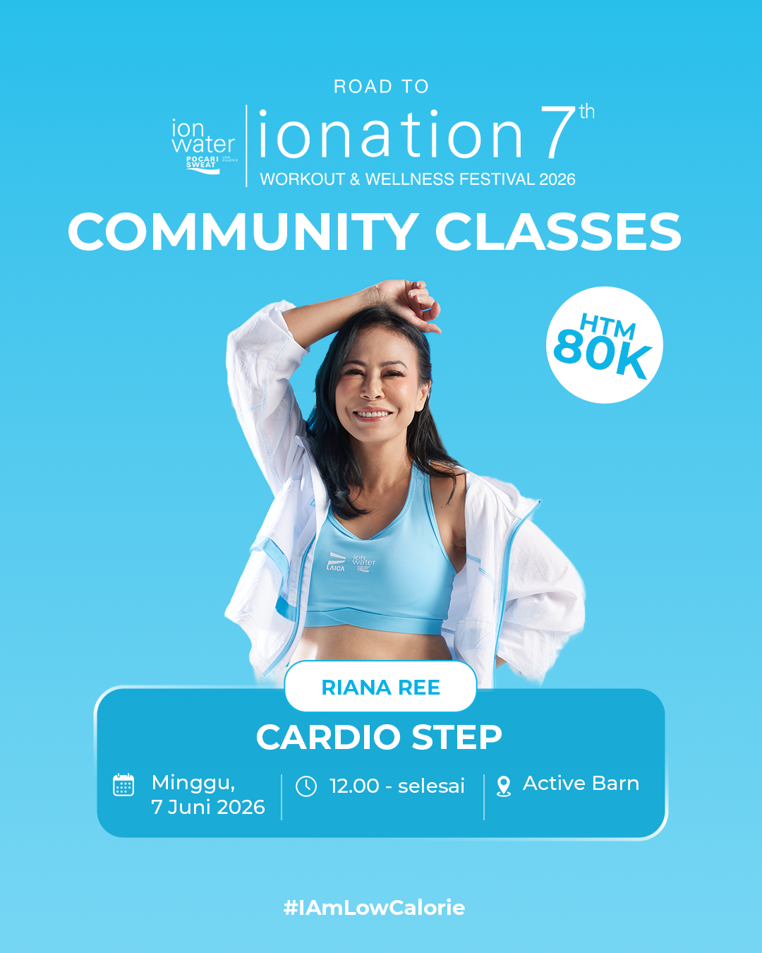 CARDIO STEP WITH RIANA REE - COMMUNITY ATTACK ROAD TO IONATION 2026