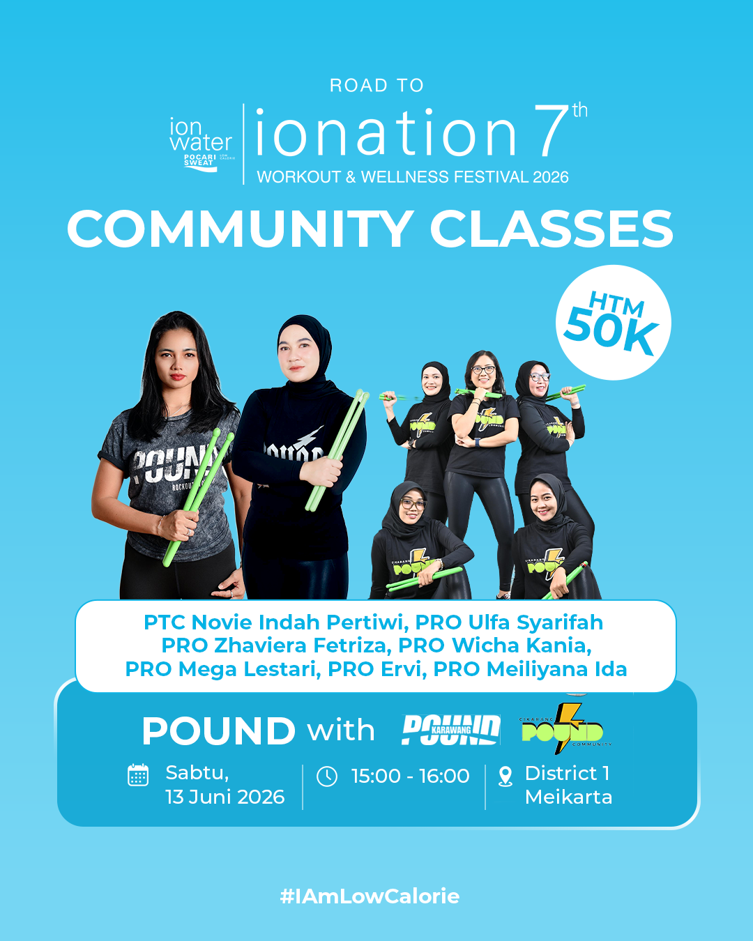 POUND WITH POUND KARAWANG & POUND CIKARANG (PTC NOVIE, PRO ULFA, PRO ZHAVIERA, PRO WICHA, PRO MEGA, PRO ERVI, PRO MEILIYANA) - ROAD TO IONATION 2026