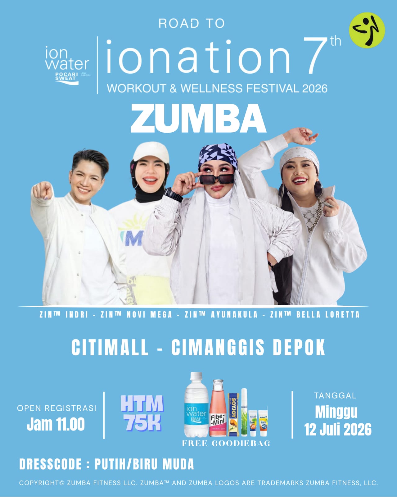 ZUMBA CITIMALL - CIMANGGIS DEPOK