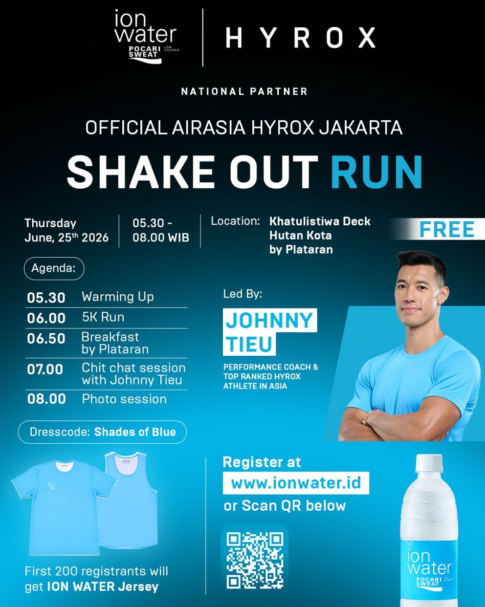 AIRASIA HYROX JAKARTA - SHAKE OUT RUN