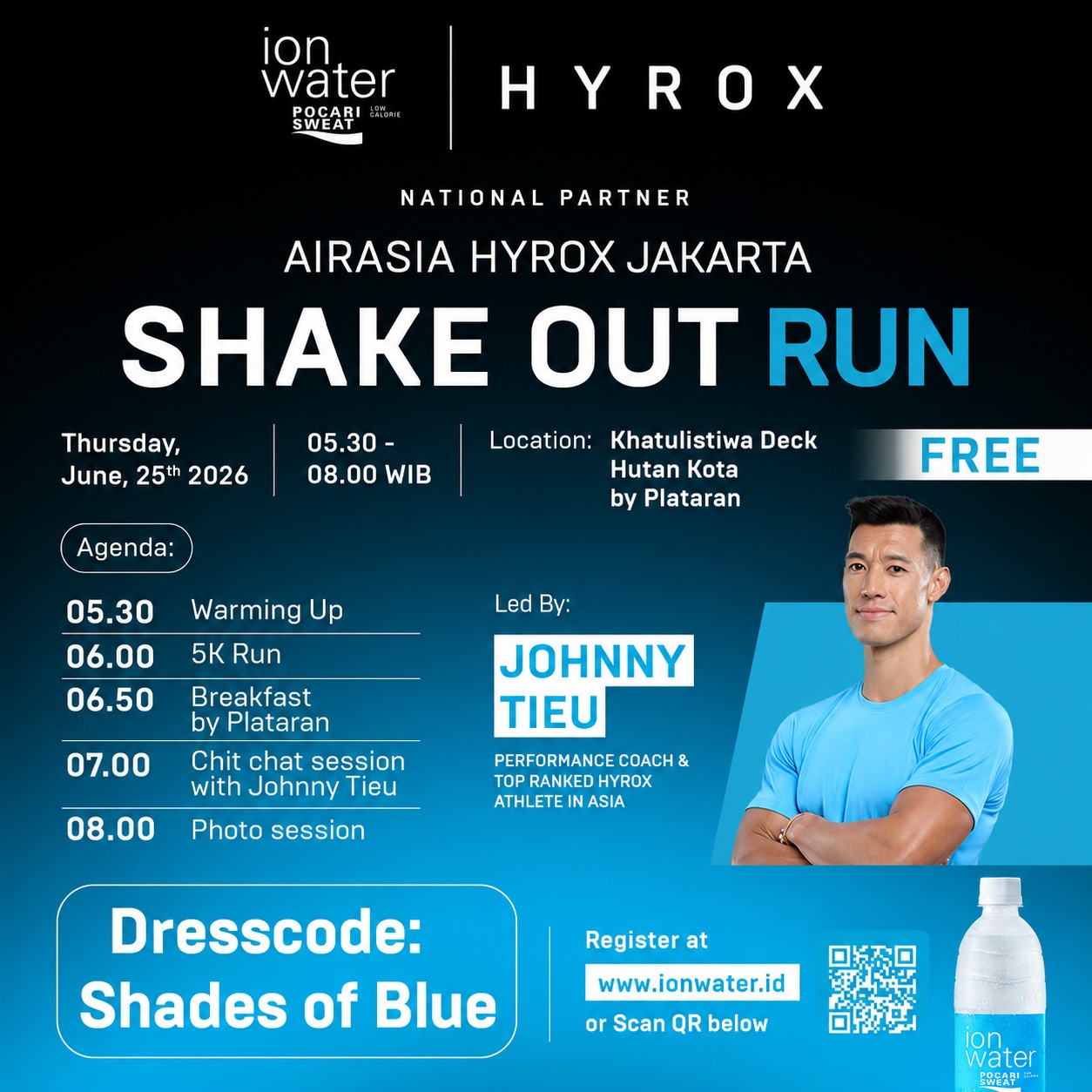 AIRASIA HYROX JAKARTA - SHAKE OUT RUN