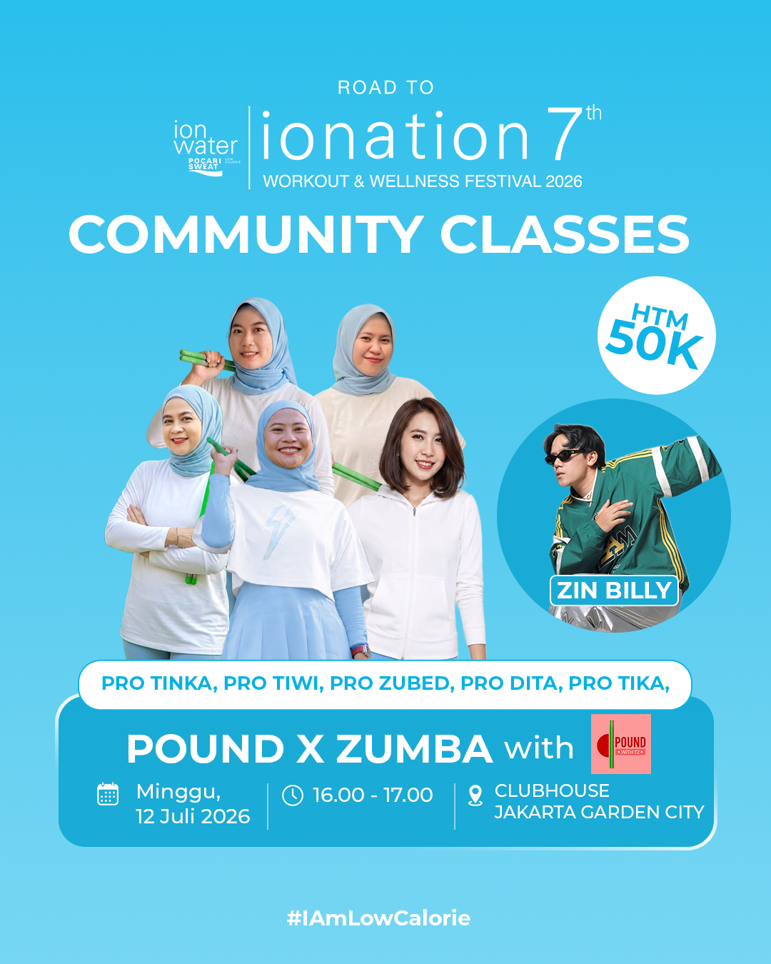 POUND X ZUMBA WITH POUND WITH T2