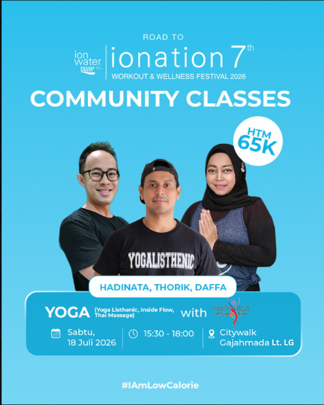 YOGA CLASS WITH HAPPY YOGA JAKARTA - COMMUNITY ATTACK ROAD TO IONATION 2026