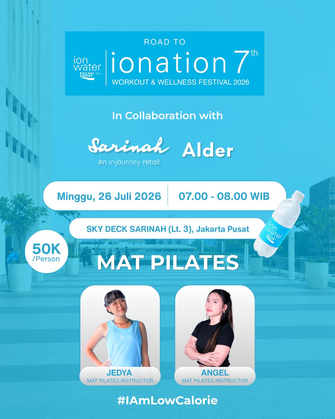 ROAD TO IONATION In Collaboration with Sarinah & Alder - Mat Pilates