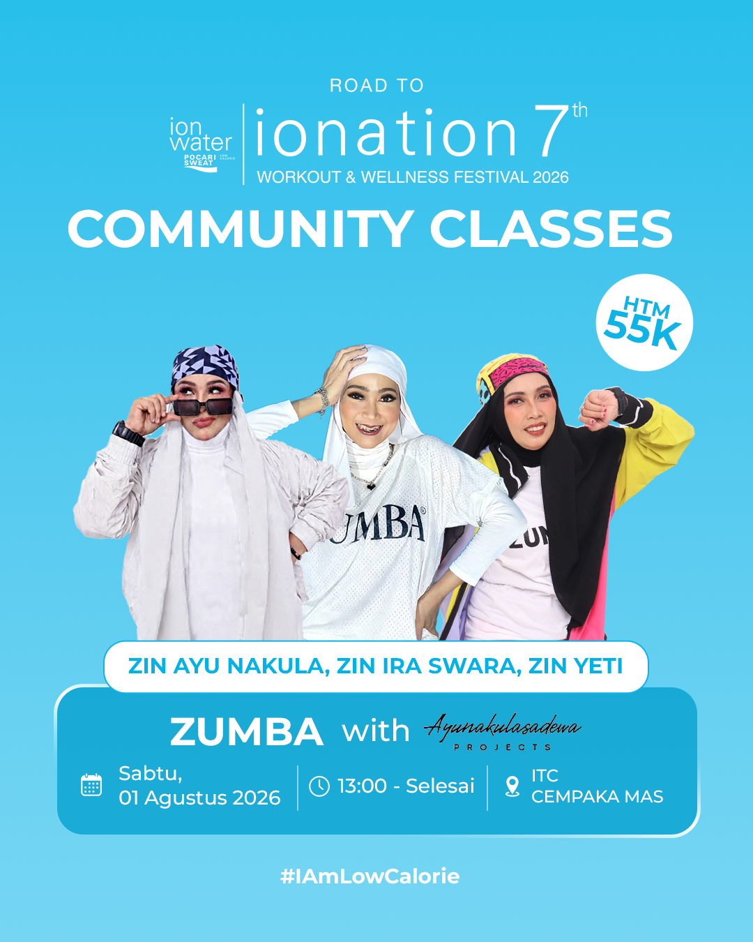 ZUMBA WITH ZIN AYU NAKULA - COMMUNITY ATTACK ROAD TO IONATION 2026