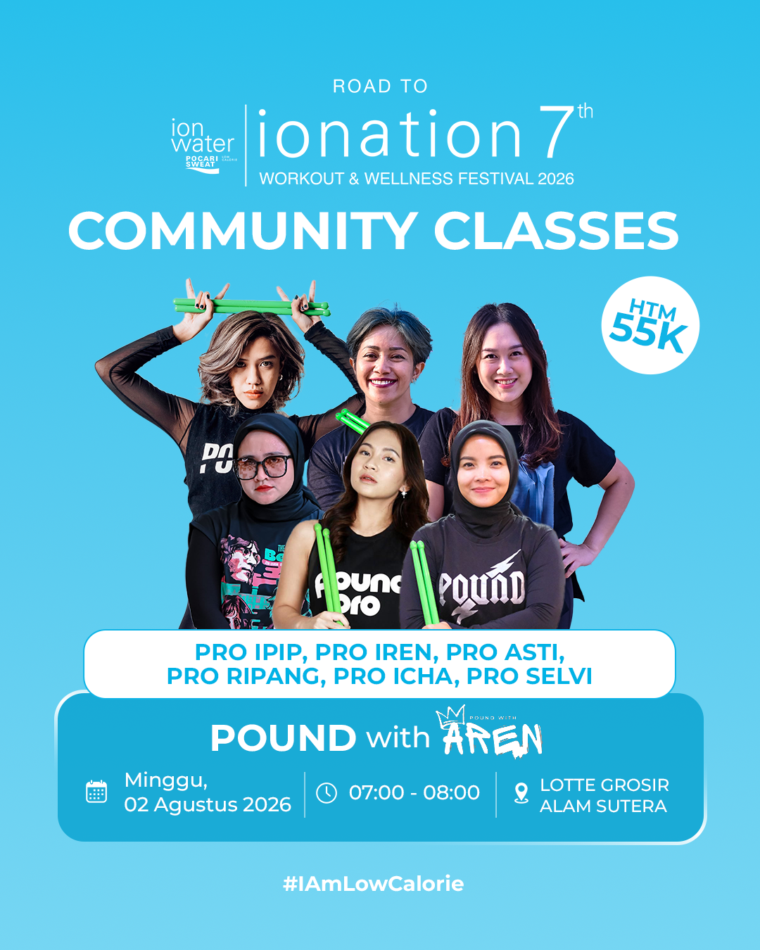 POUND CLASS WITH POUND AREN - COMMUNITY ATTACK ROAD TO IONATION 2026