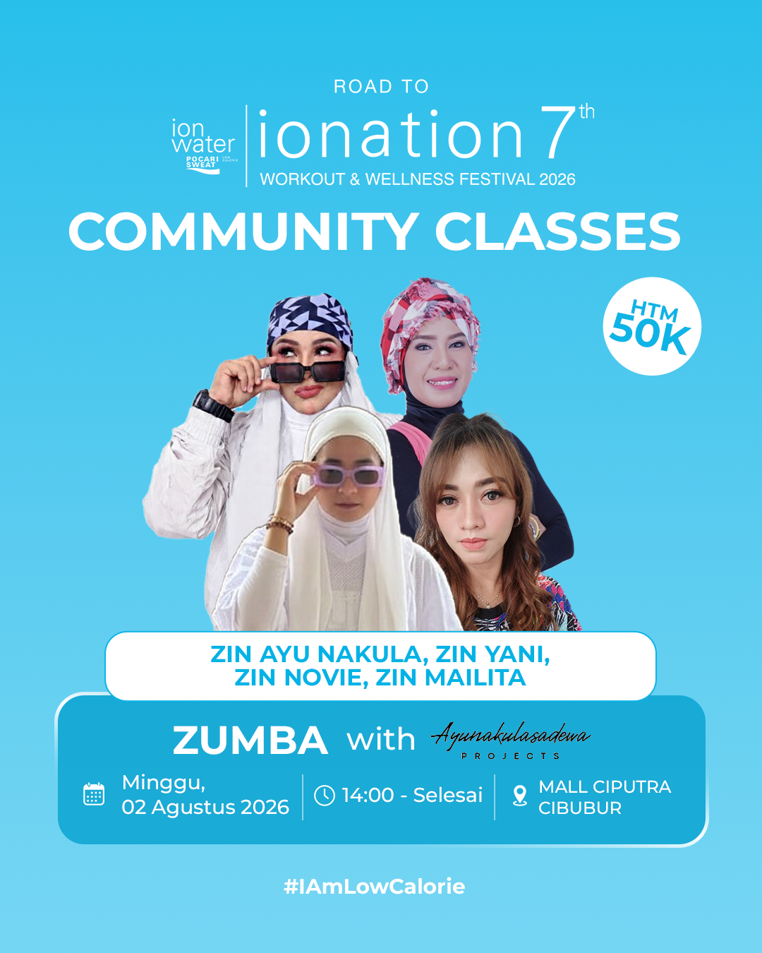 ZUMBA WITH ZIN AYU NAKULA - COMMUNITY ATTACK ROAD TO IONATION 2026